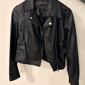 Dynamite Black Leather Jacket
